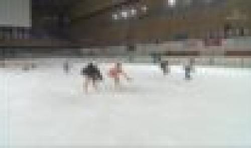Stage à la patinoire de Liège